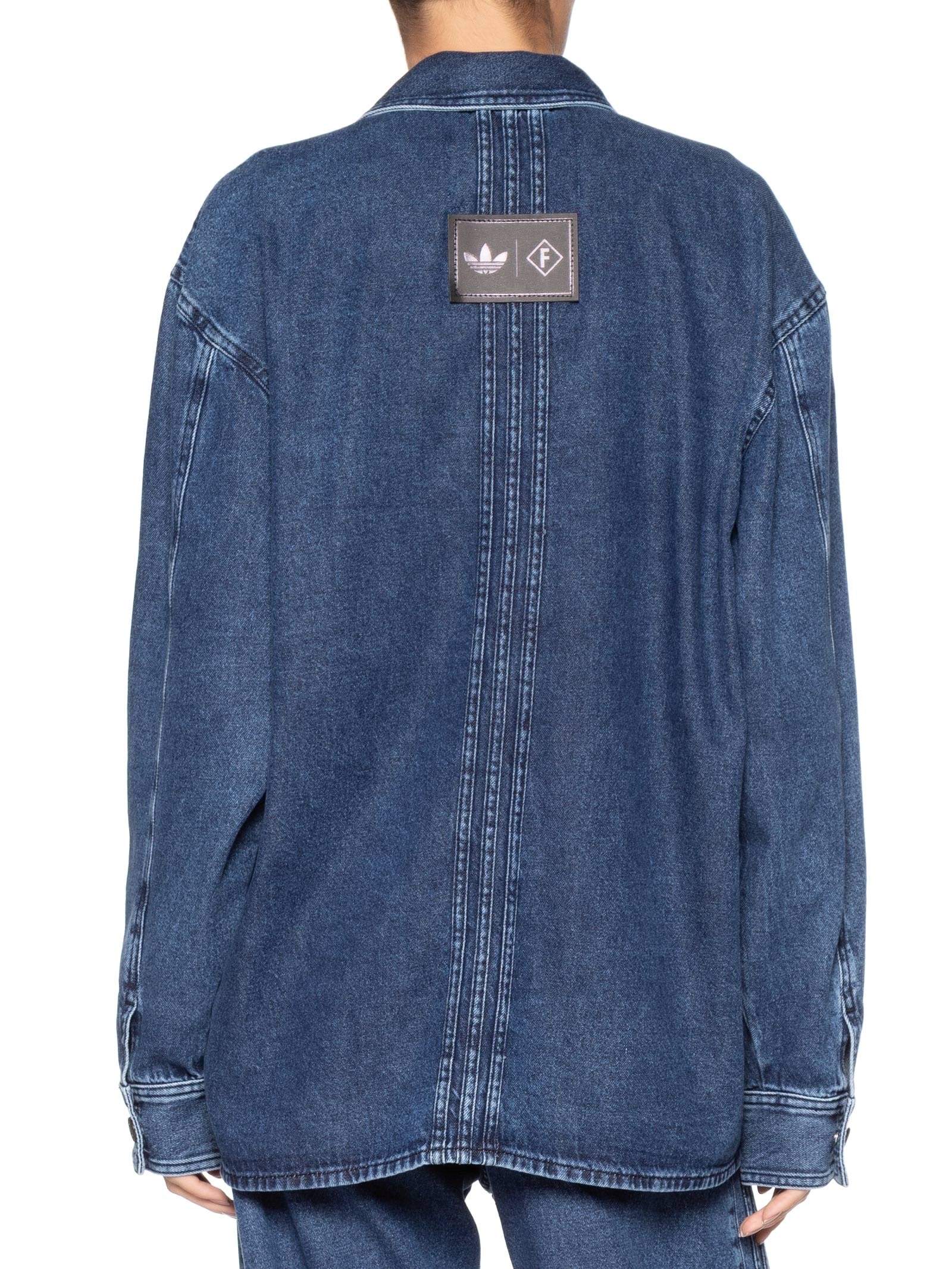 Camisa Unissex Jeans Azul Forum + Adidas