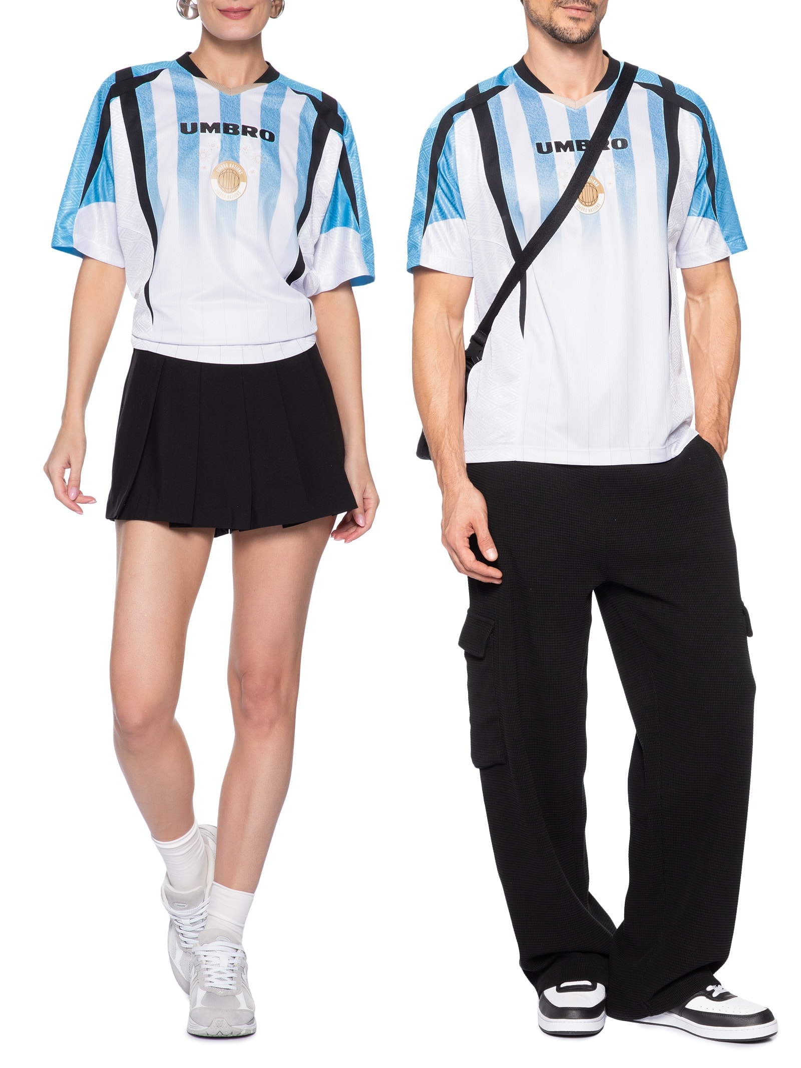 Camisa Unissex Umbro UWN El Obelisco Eterno Branco Umbro