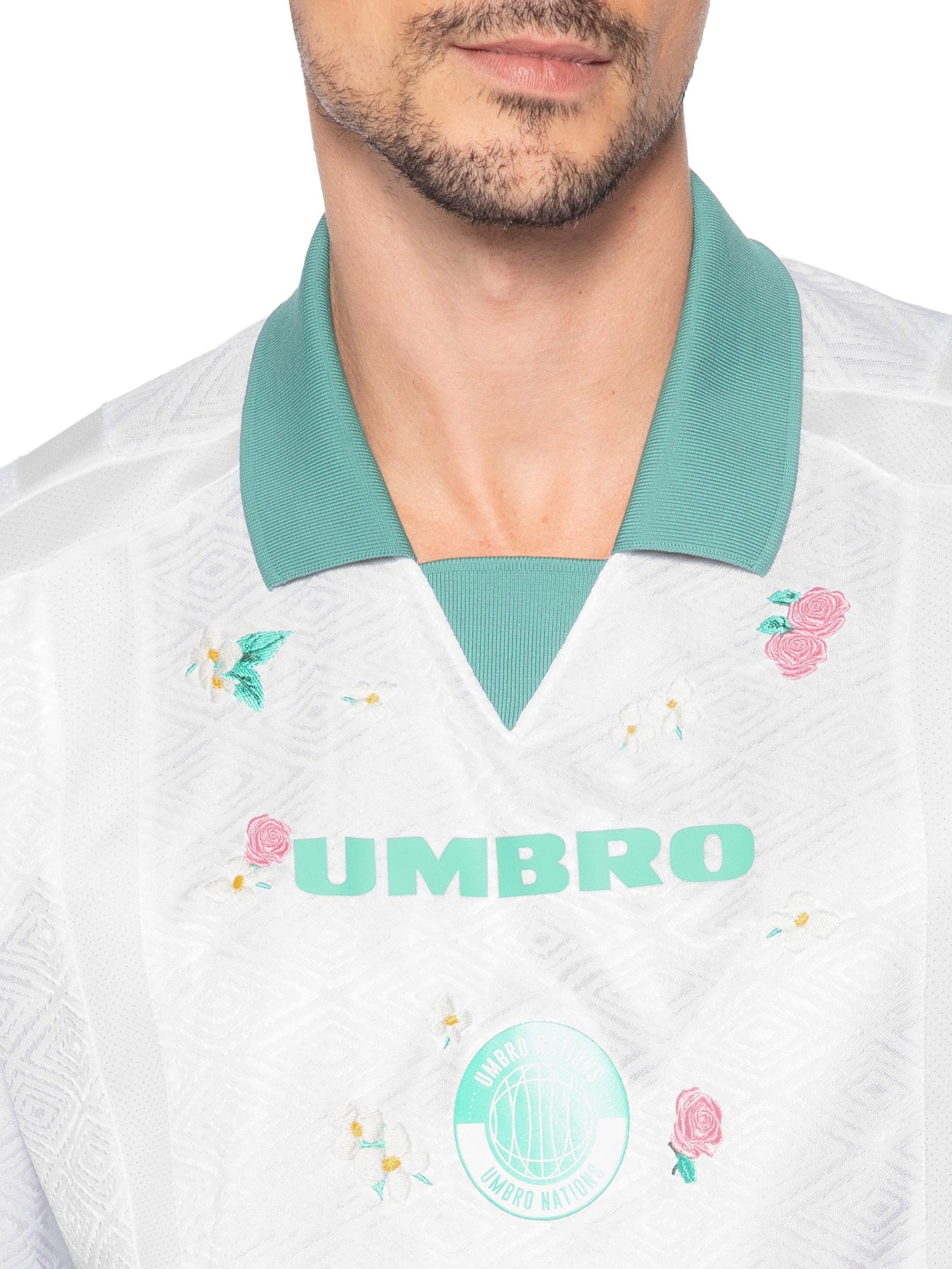 Camisa Unissex Umbro UWN Fleur Du Desert – Branco Umbro