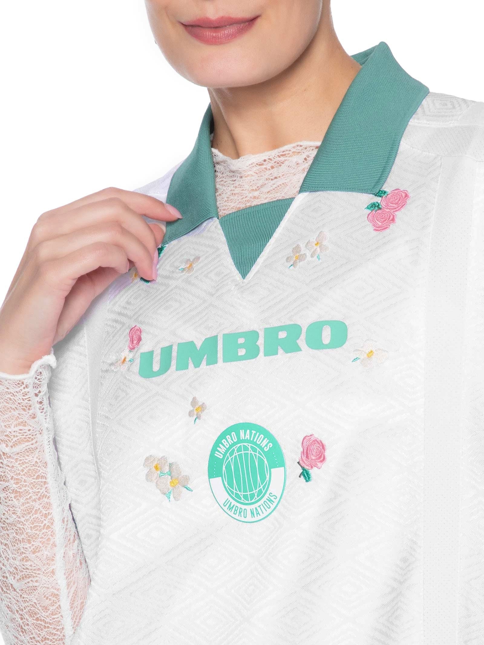 Camisa Unissex Umbro UWN Fleur Du Desert – Branco Umbro