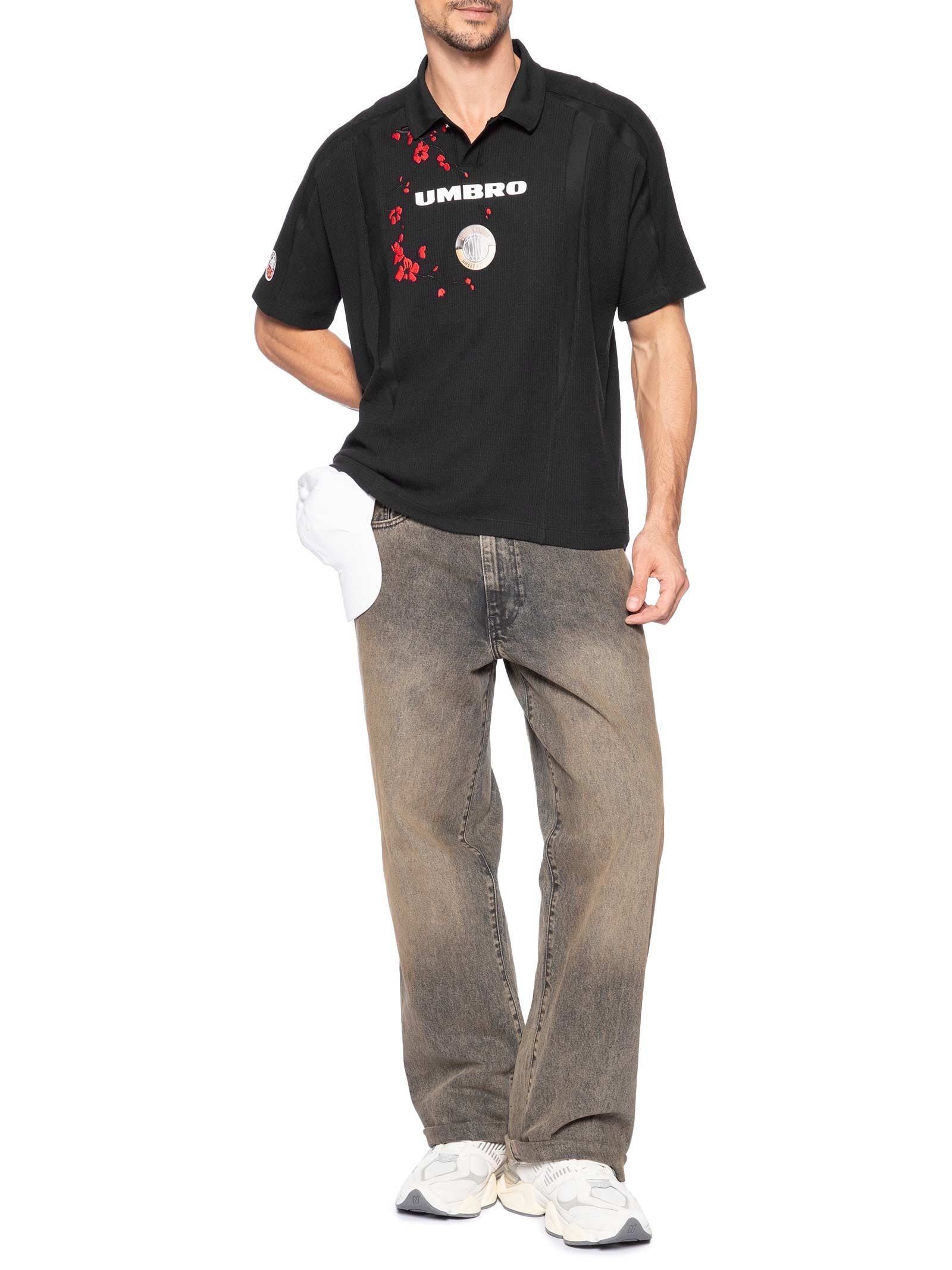 Camisa Unissex Umbro UWN Hanami Edge Preto Umbro