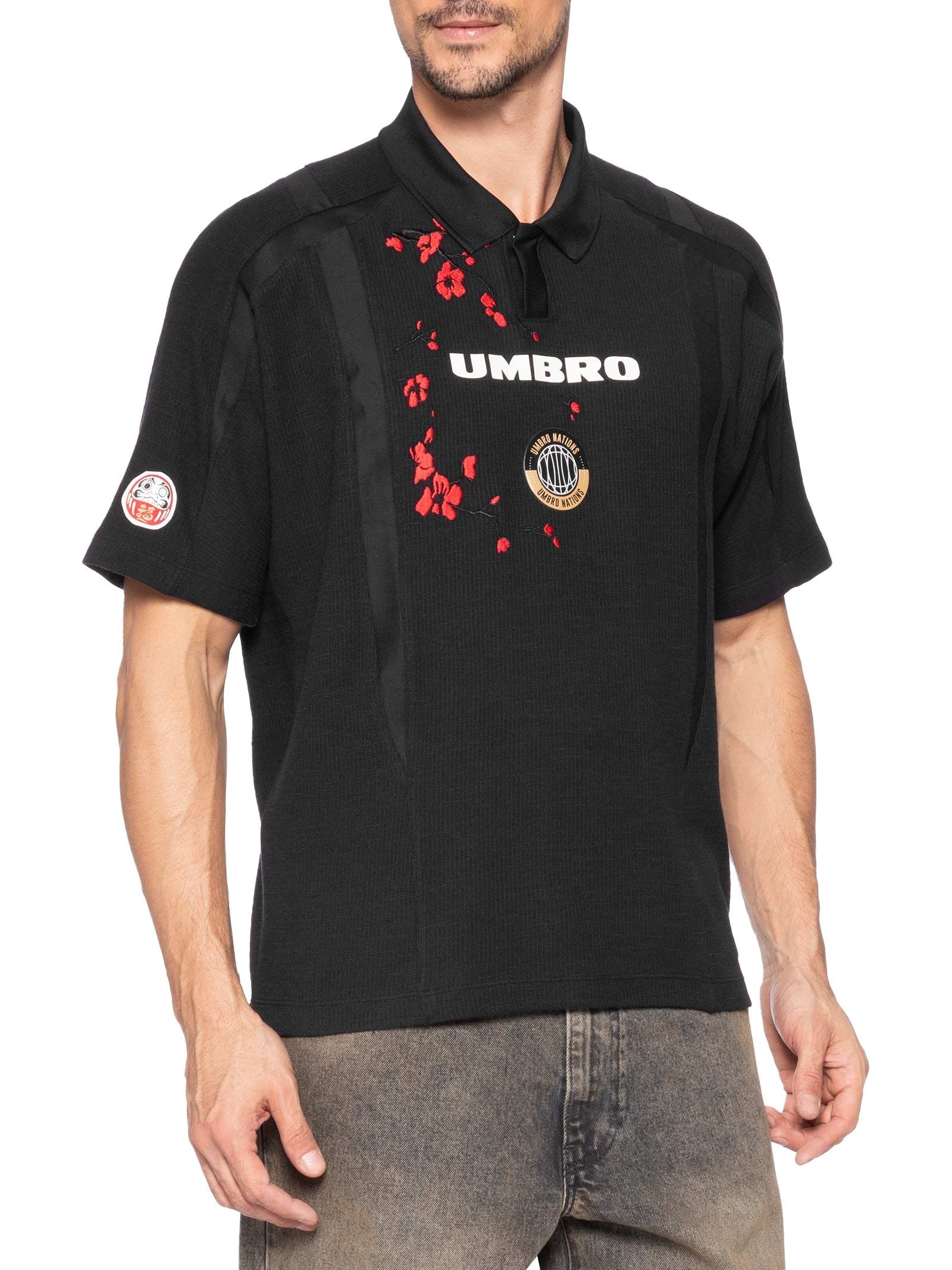 Camisa Unissex Umbro UWN Hanami Edge Preto Umbro