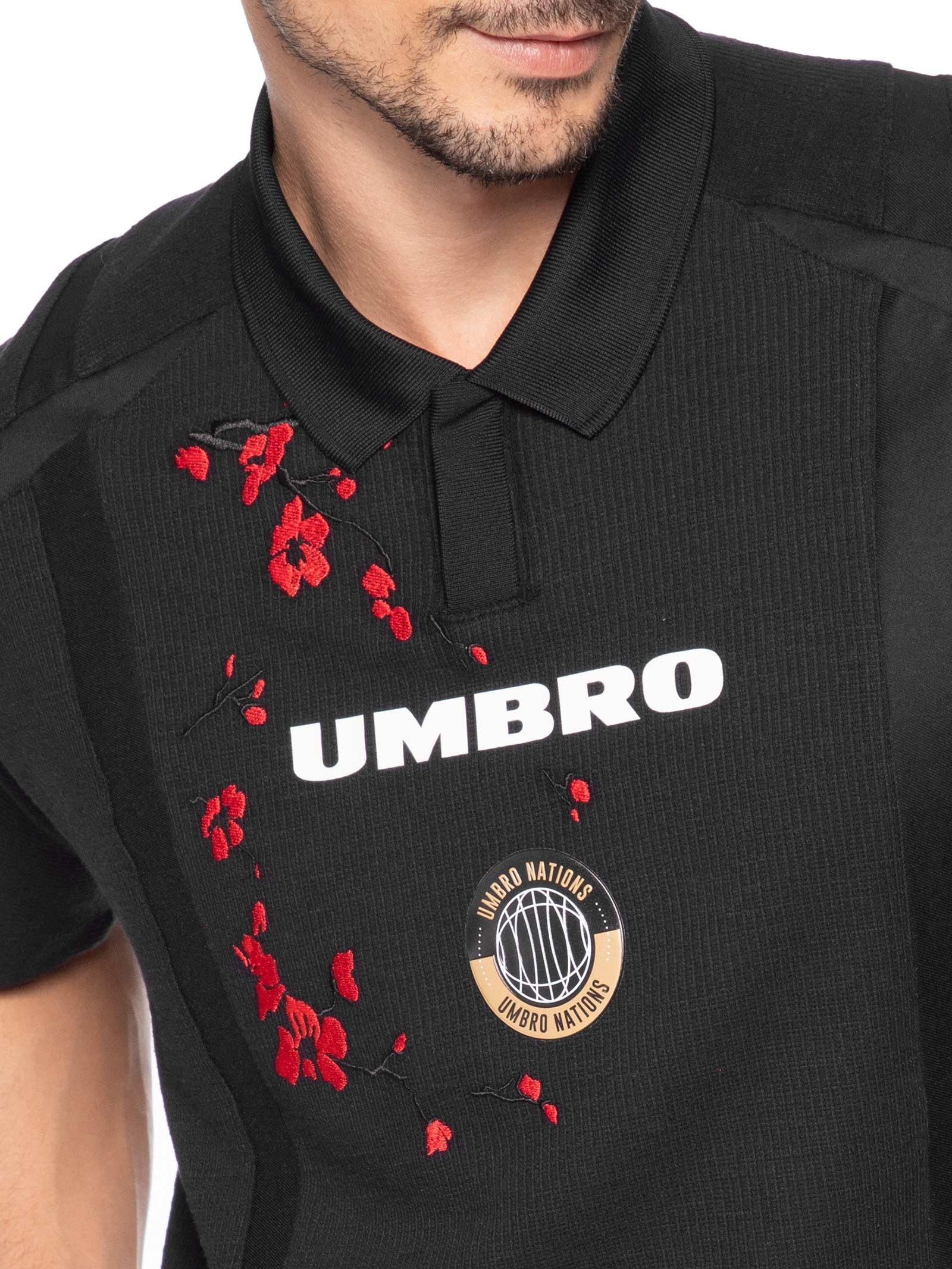 Camisa Unissex Umbro UWN Hanami Edge Preto Umbro