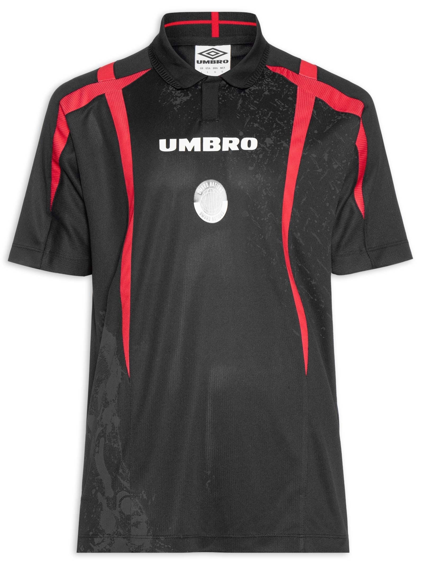 Camisa Unissex Umbro UWN Rebel Lions – Preto Umbro
