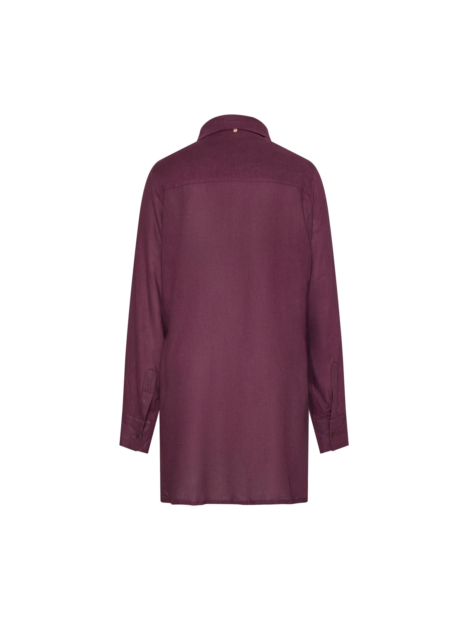 camisão em viscose com linho orla cabernet Suntime