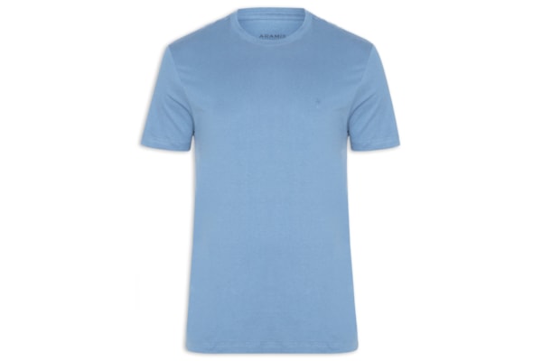 Camiseta Básica Masculina em Algodão – Vermelho