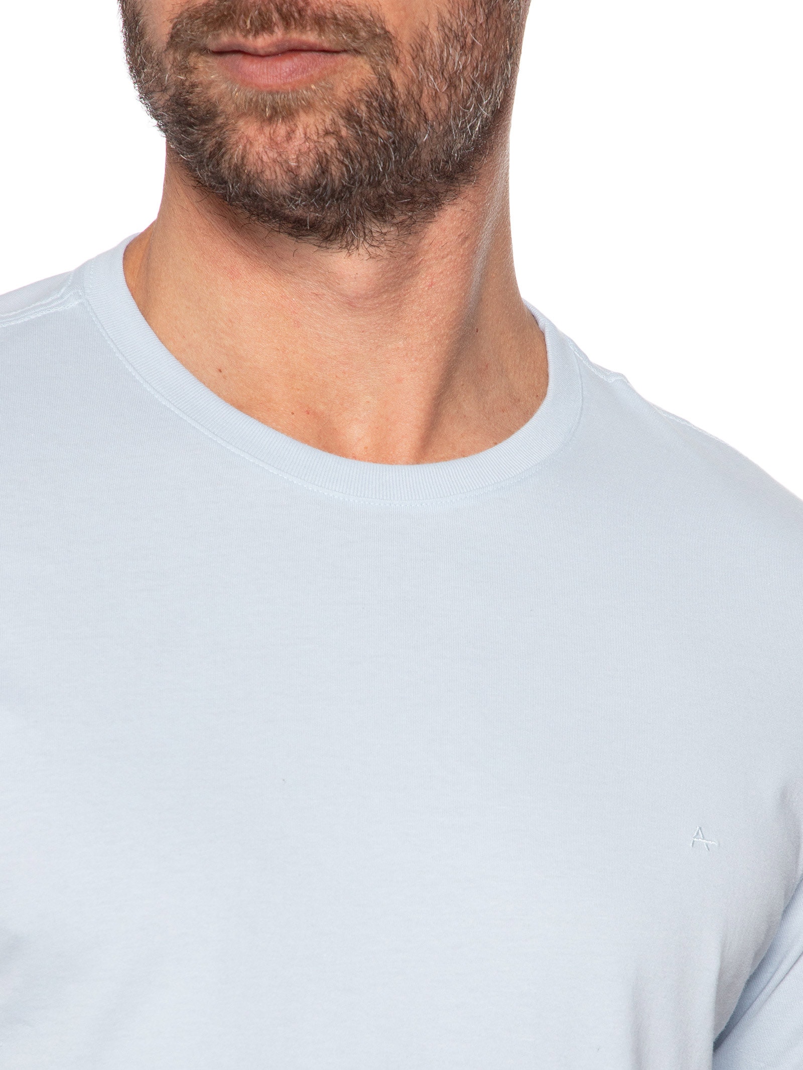 Camiseta Básica Masculina em Algodão – Vermelho Aramis
