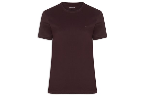 Camiseta Básica Masculina em Algodão – Vermelho