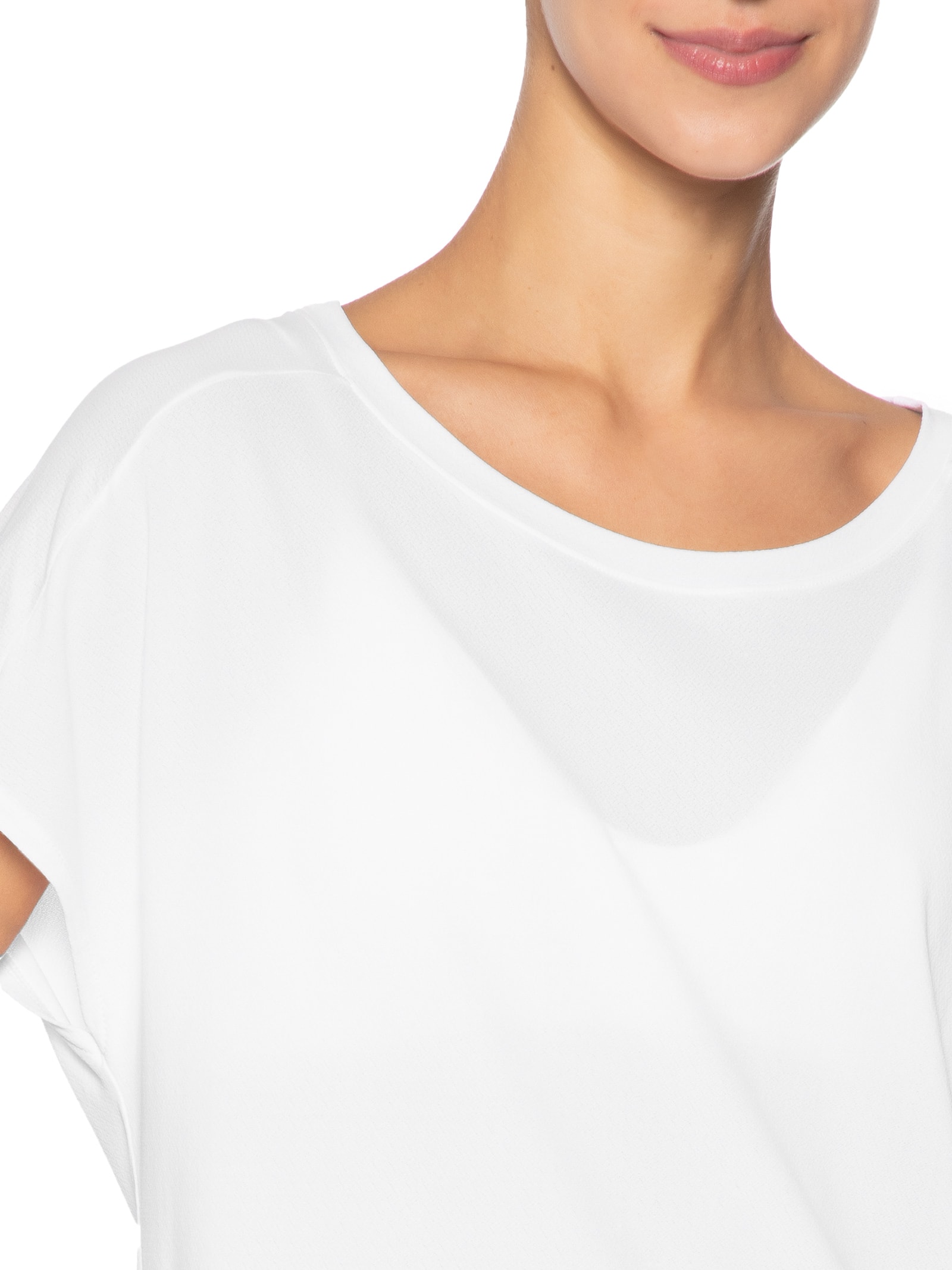 Camiseta Breath Back Comfort Feminina – Branco Live!