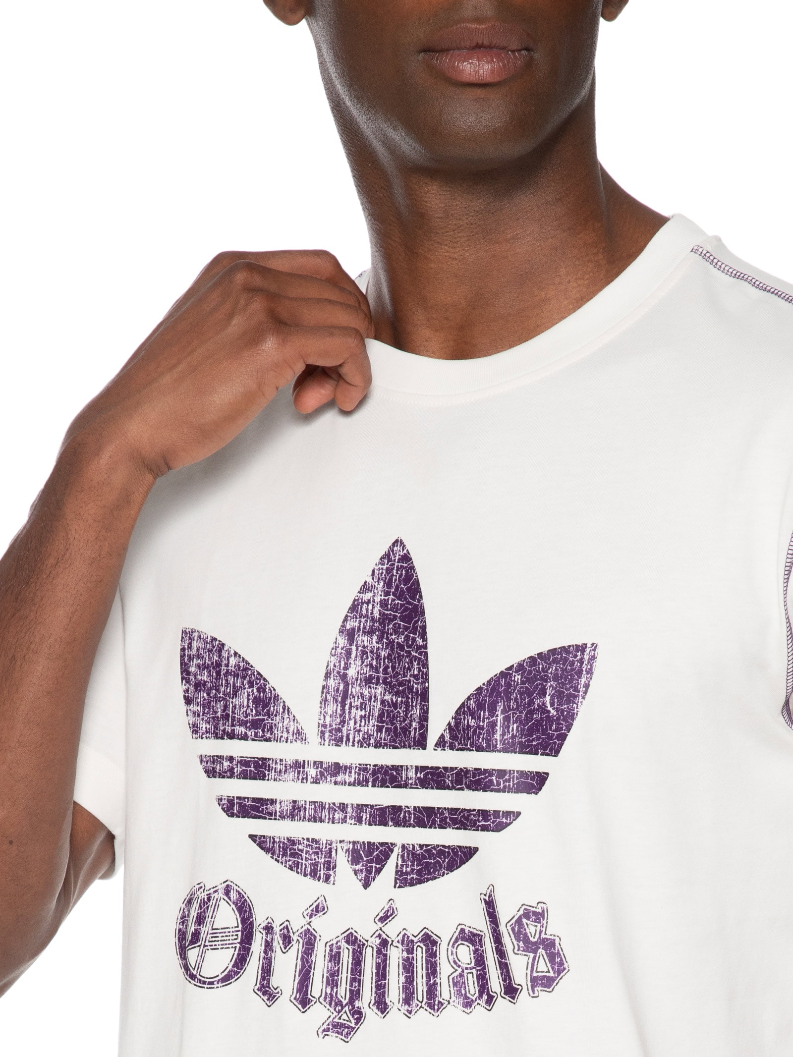 Adidas Originals - Camiseta Crfx - Branco