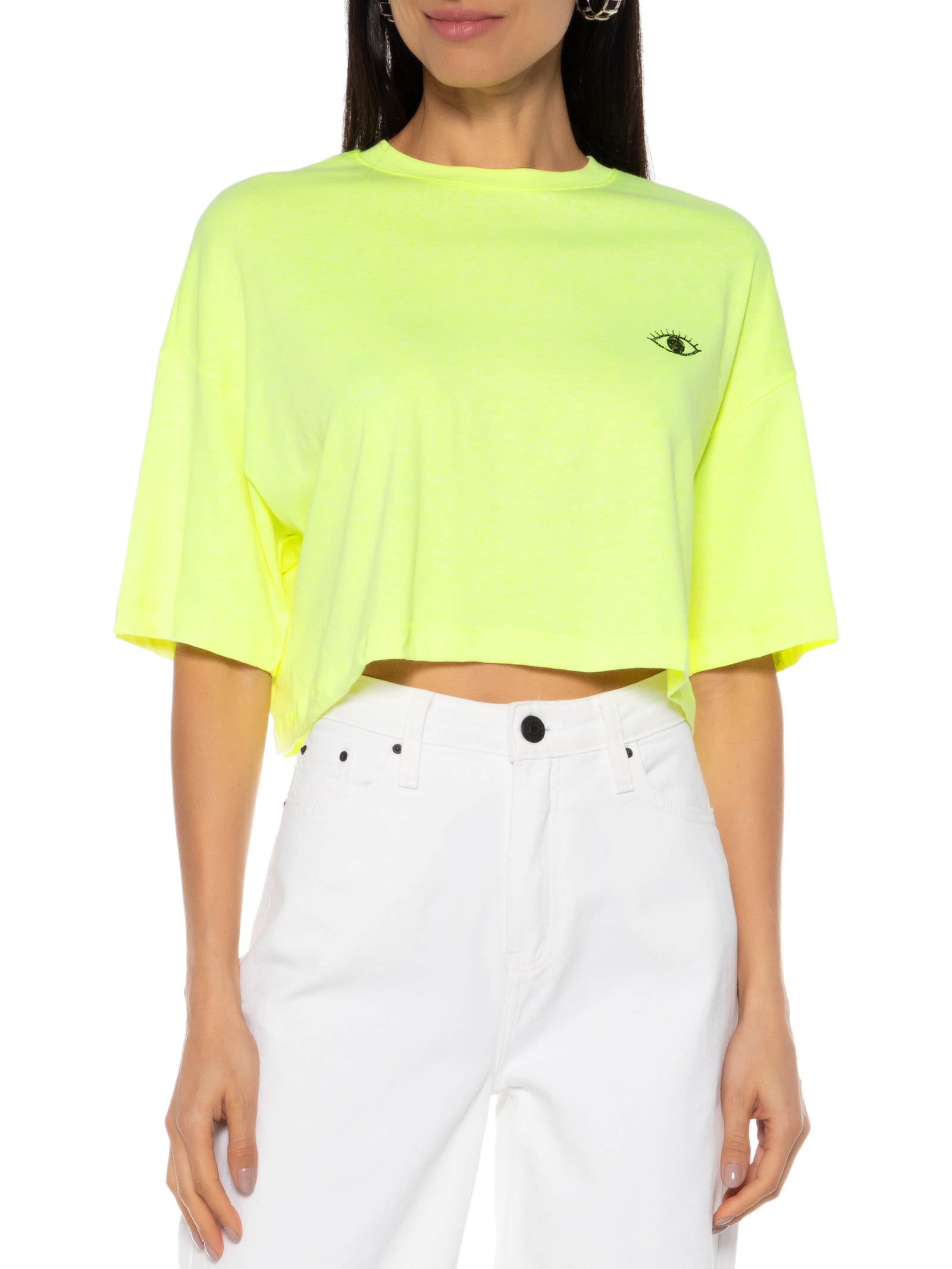 Camiseta Cropped Verde Market 33