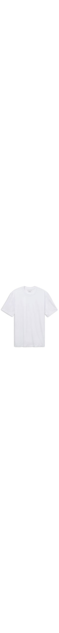 Camiseta De Manga Curta Em Algodão Premium Superlight - Branco
