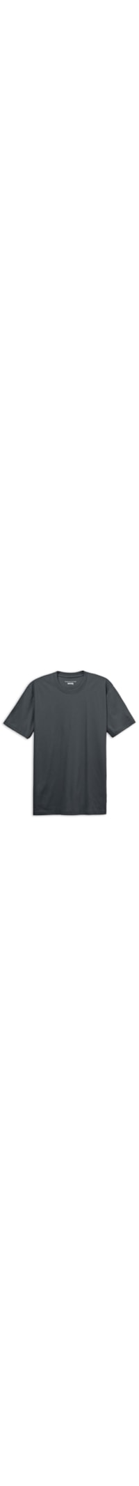 Camiseta Em Algodão Premium - Cinza