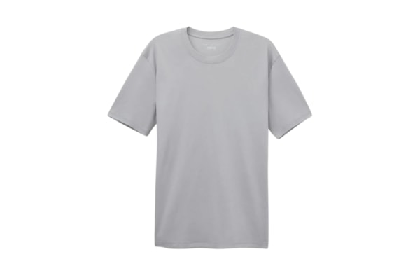 Camiseta Em Algodão Premium - Cinza