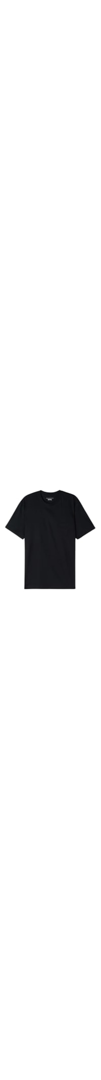 Camiseta Em Algodão Premium - Preto