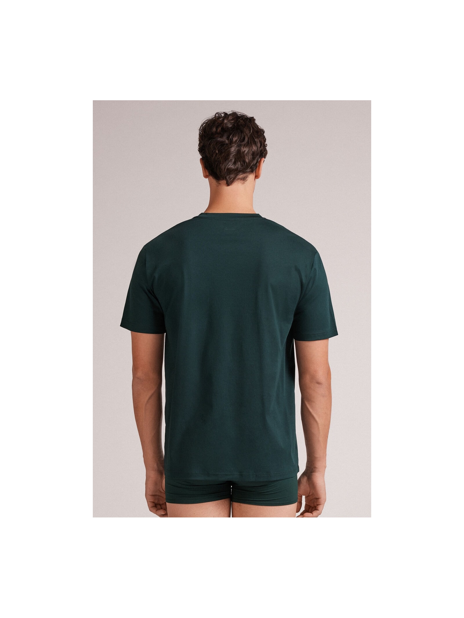 Camiseta Em Algodão Premium Verde Intimissimi