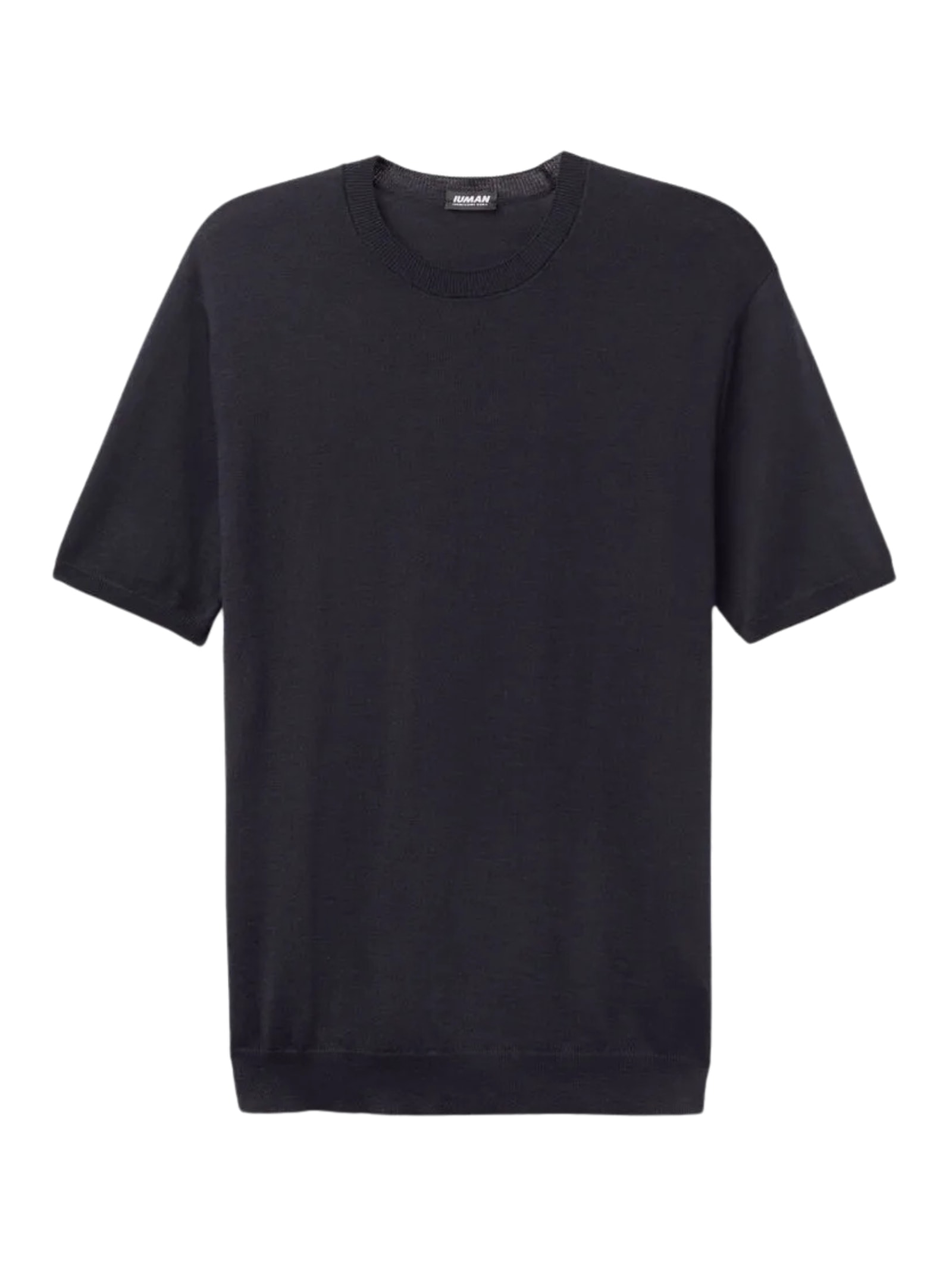 Camiseta Em Algodão Slub Azul Intimissimi