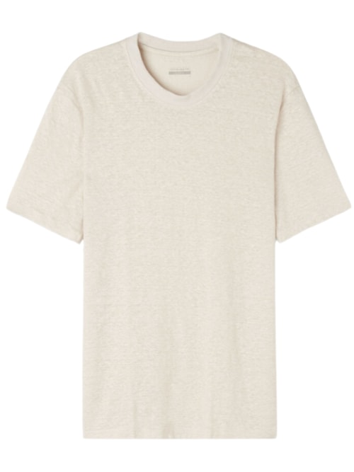 Camiseta Em Linho – Bege