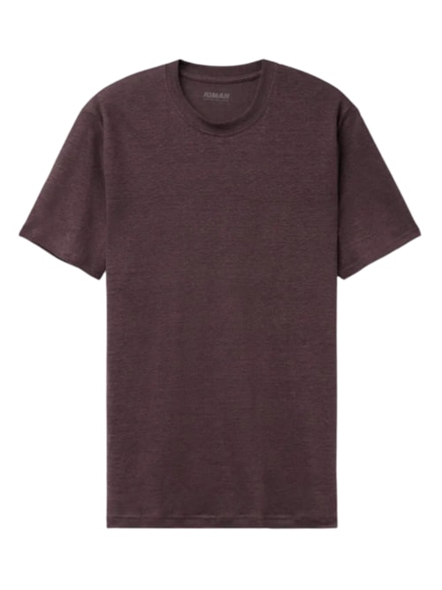 Camiseta Em Linho – Roxo