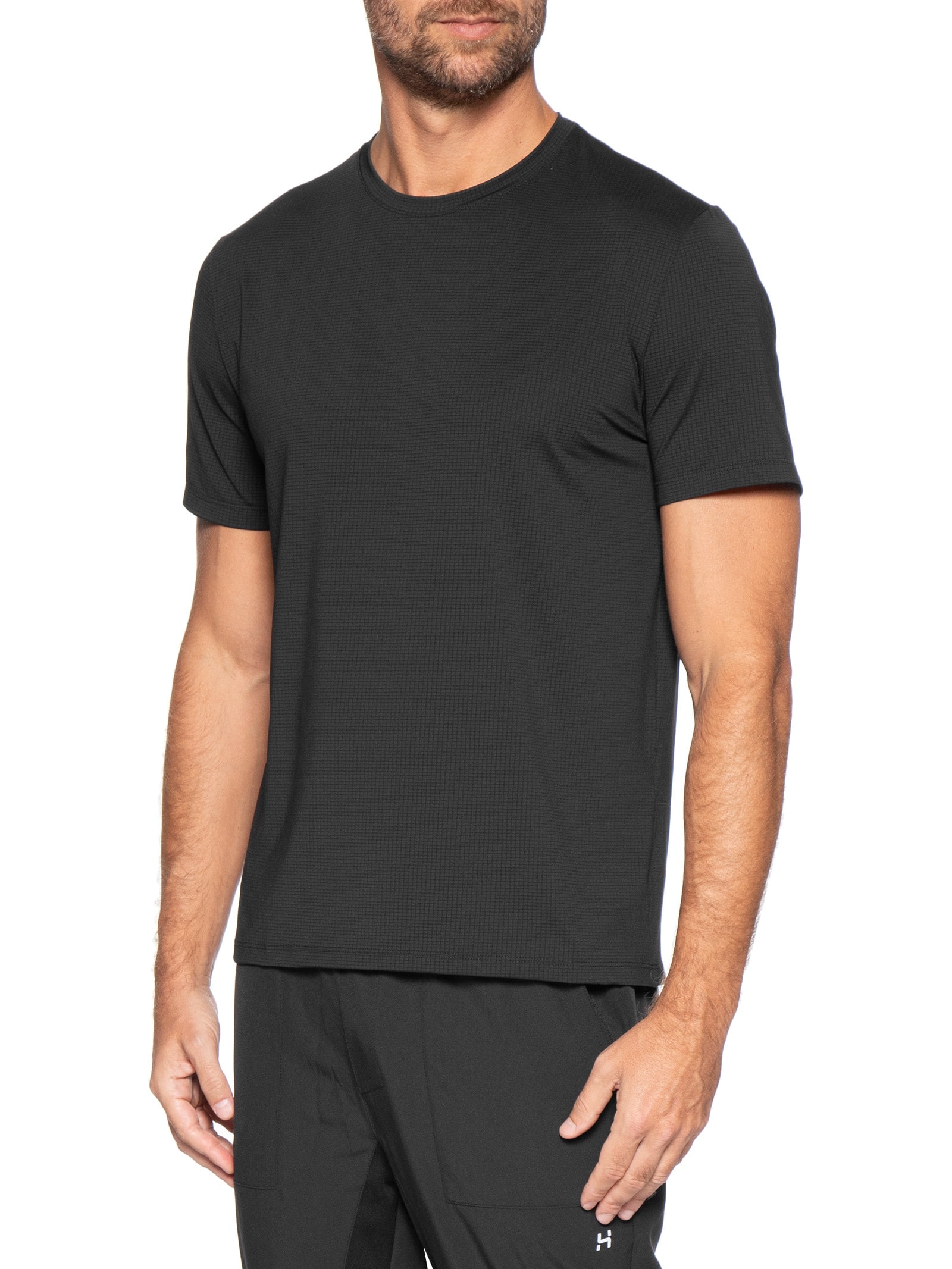 Camiseta Esportiva Fresh Masculina Preto Hering Sports