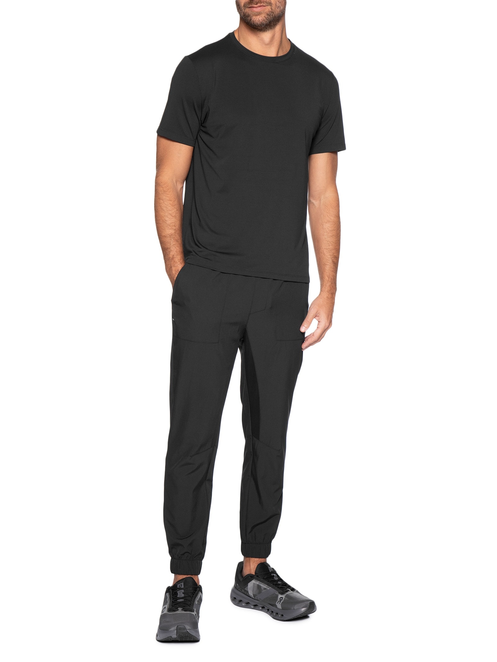 Camiseta Esportiva Fresh Masculina – Preto Hering Sports