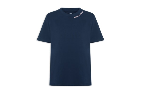 Camiseta Faminina Malha Easy Breeze - Azul 