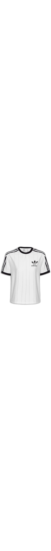 Camiseta Feminina 3 Stripes Pnst - Branco