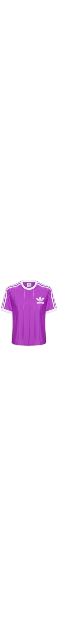 Camiseta Feminina 3 Stripes Pnst - Roxo