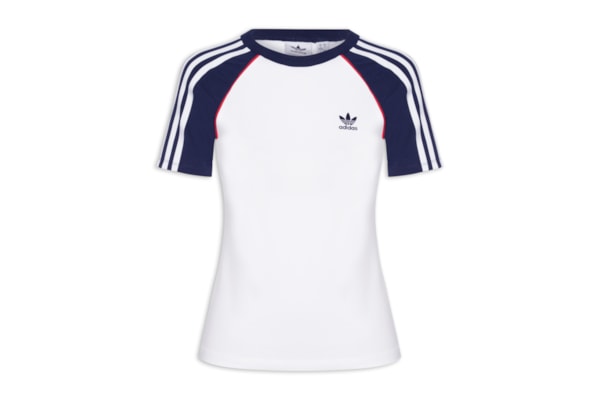 Camiseta Feminina 3S Raglan Slim - Branco