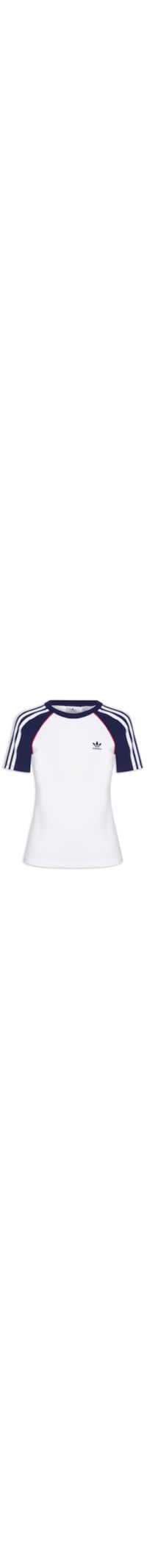 Camiseta Feminina 3S Raglan Slim - Branco