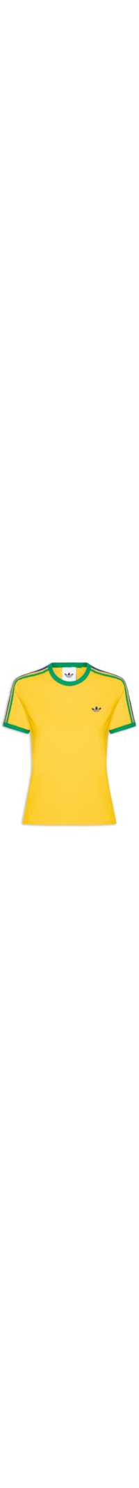 Camiseta Feminina 3S Slim - Amarelo