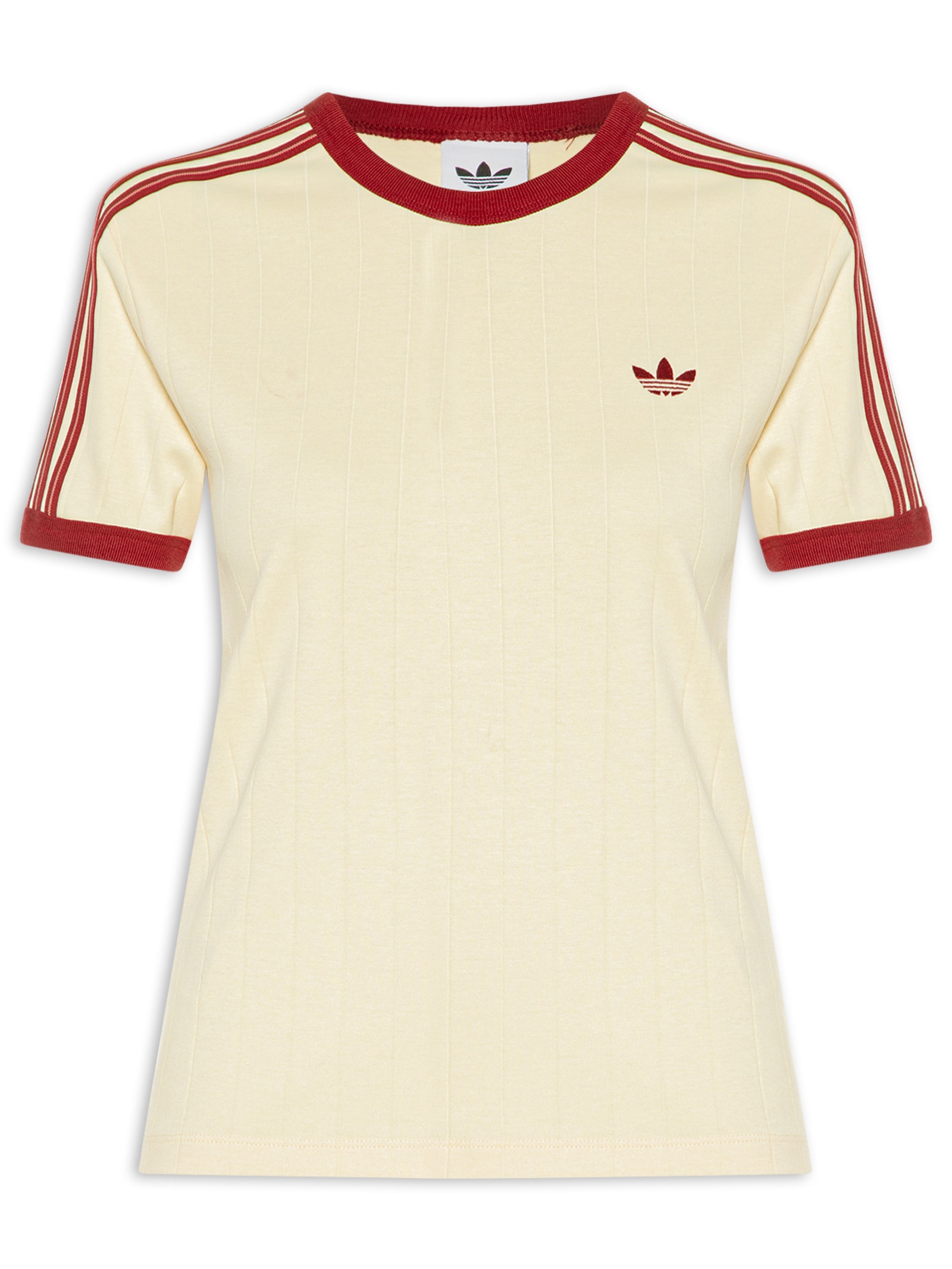 Camiseta Feminina Adicolor Amarelo Adidas Originals