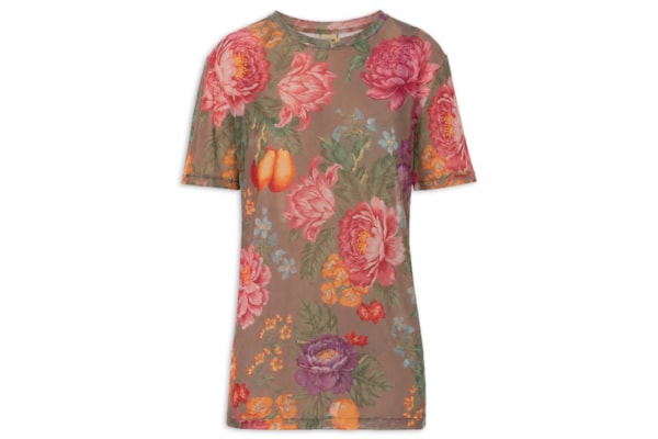 Camiseta Feminina Alicia – Marrom