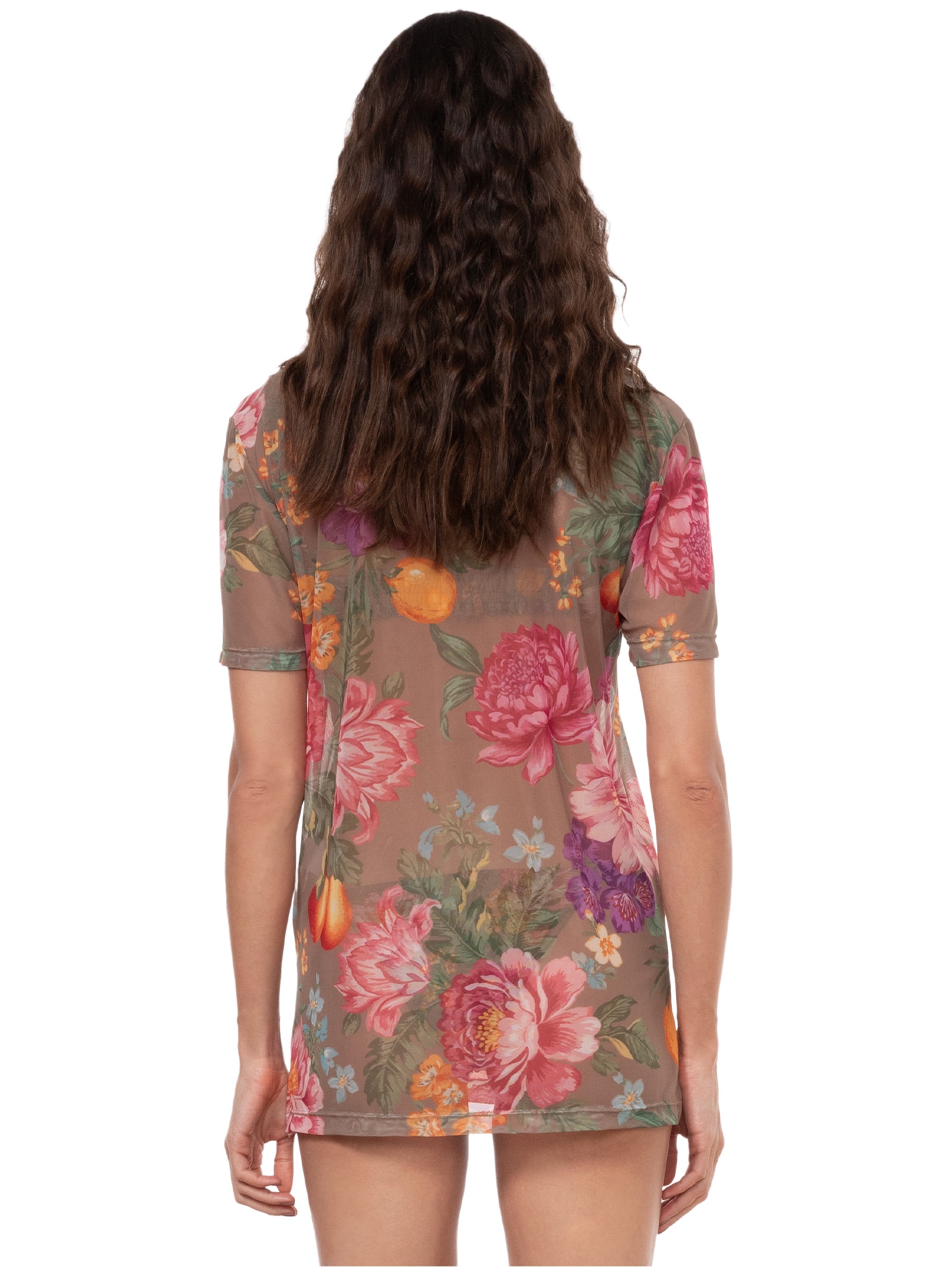 Camiseta Feminina Alicia – Marrom Triya