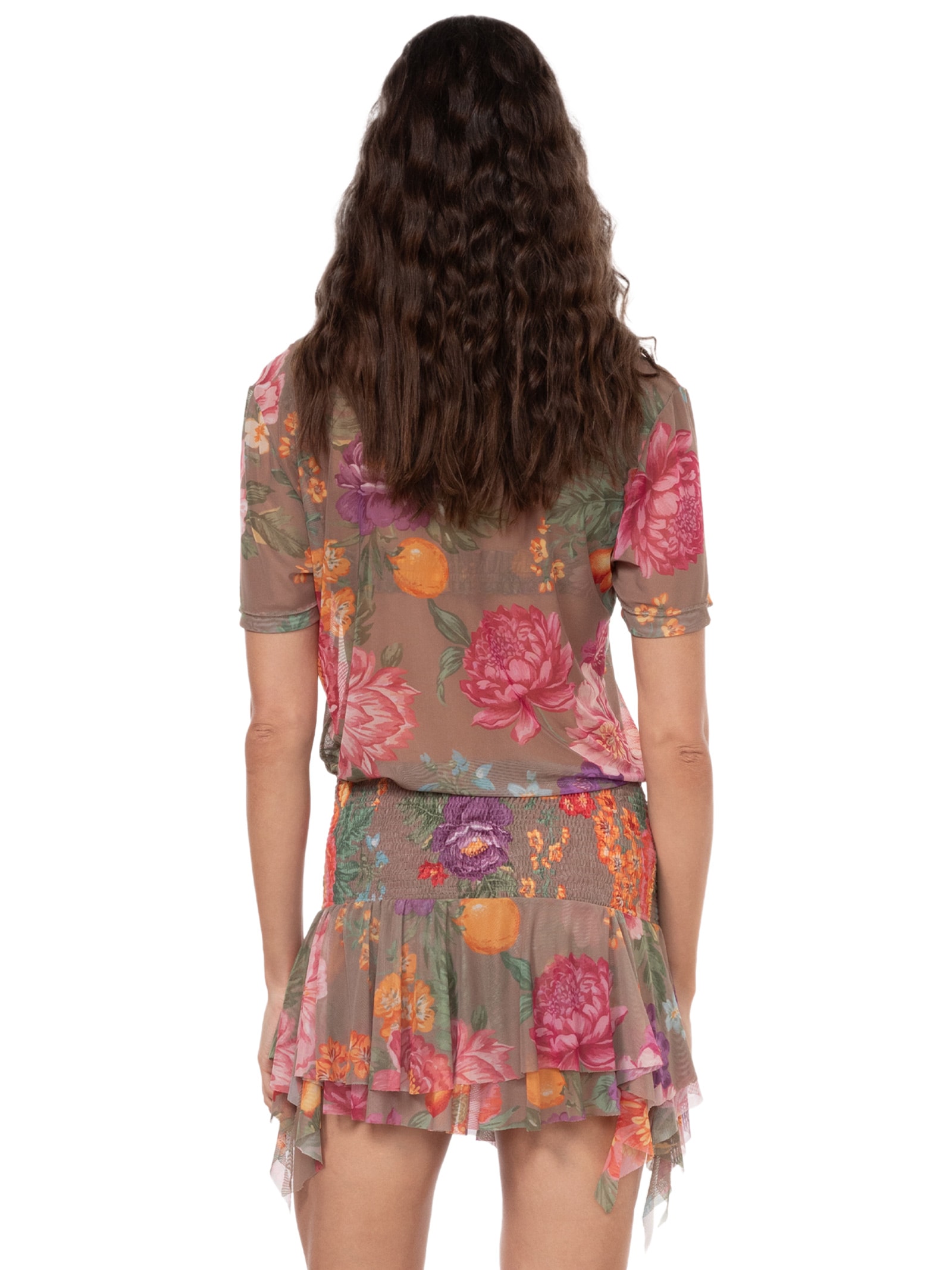 Camiseta Feminina Alicia – Marrom Triya