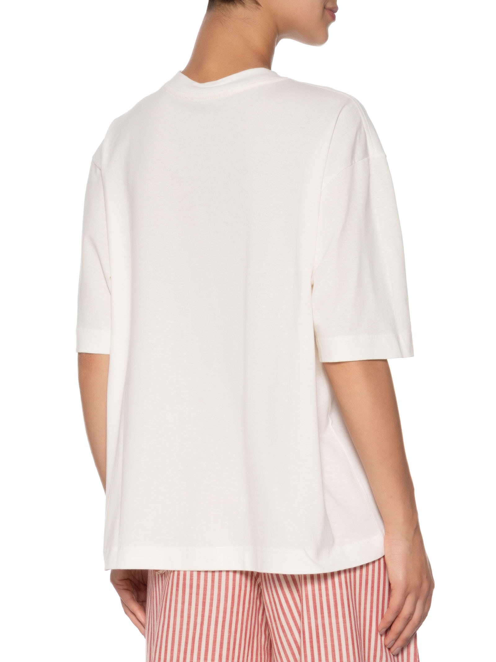 Camiseta Feminina Ampla Amor Branco Farm