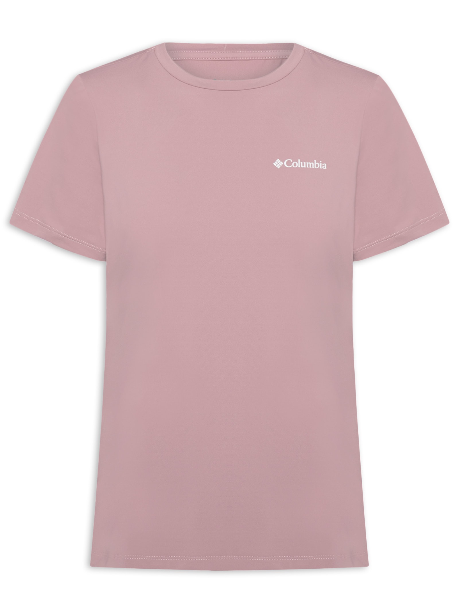 Camiseta Feminina Aurora II Manga Curta Roxo Columbia