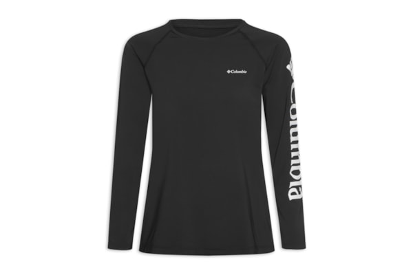 Camiseta Feminina Aurora Ml - Preto