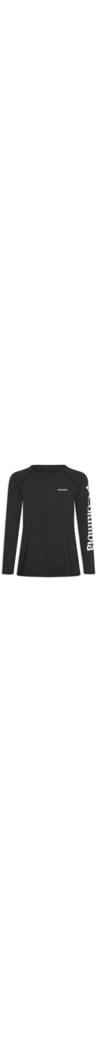Camiseta Feminina Aurora Ml - Preto