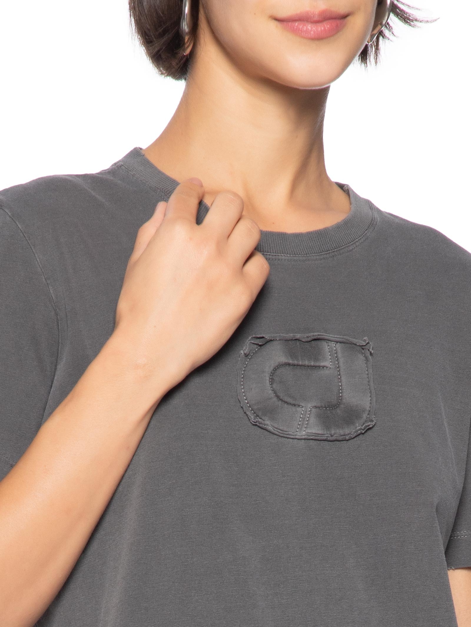 Camiseta Feminina Azul Colcci Jeans