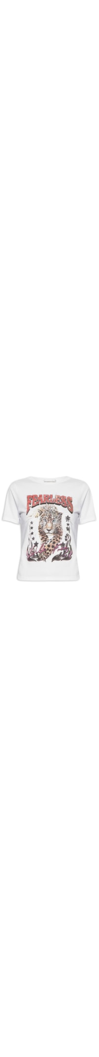 Camiseta Feminina Baby Look - Branco