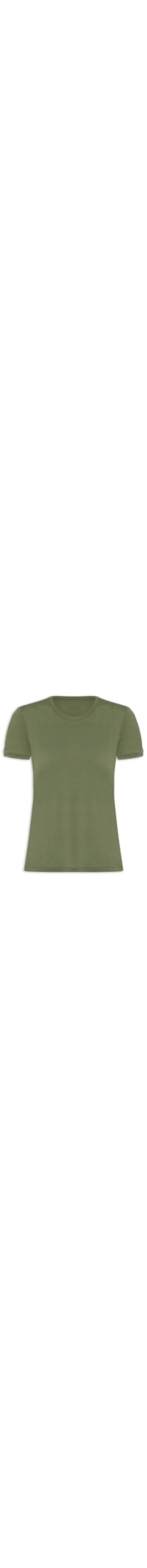 Camiseta Feminina Basic Comfort - Verde