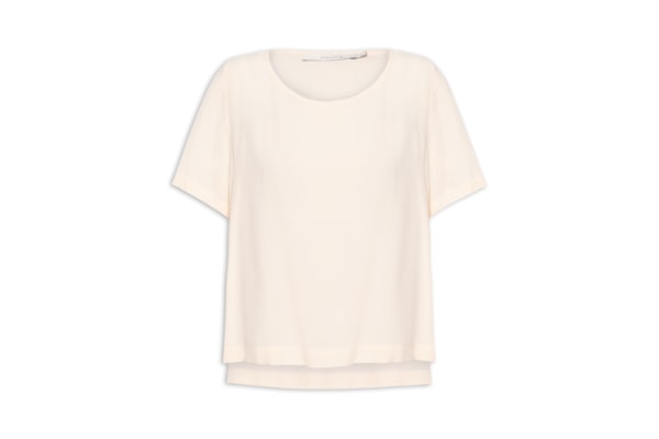 Camiseta Feminina Básica - Bege