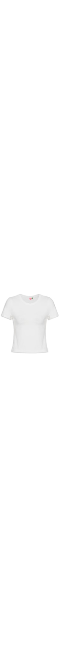 Camiseta Feminina Básica - Branco