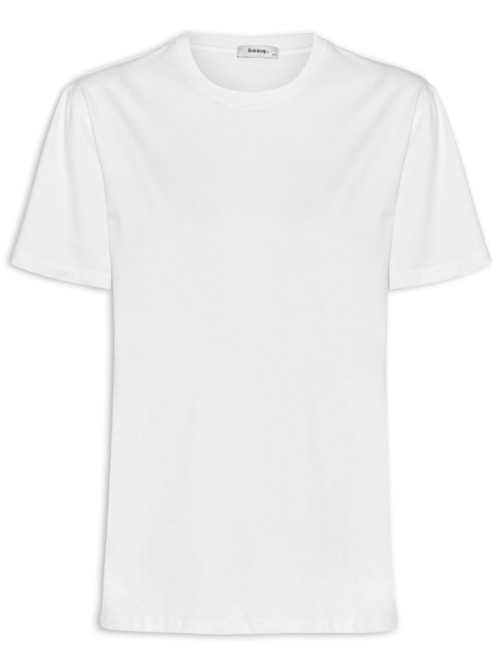 Camiseta Feminina Básica – Branco