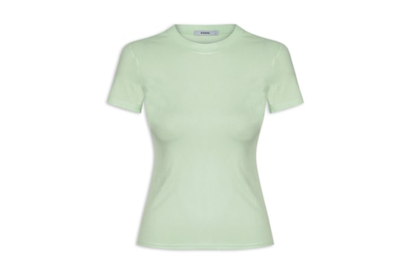 Camiseta Feminina Básica Manga Curta - Verde