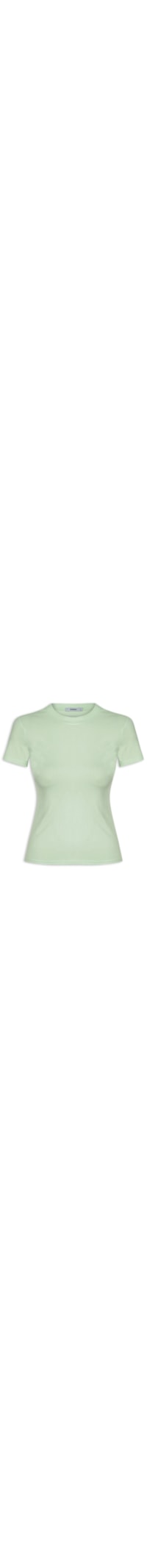 Camiseta Feminina Básica Manga Curta - Verde