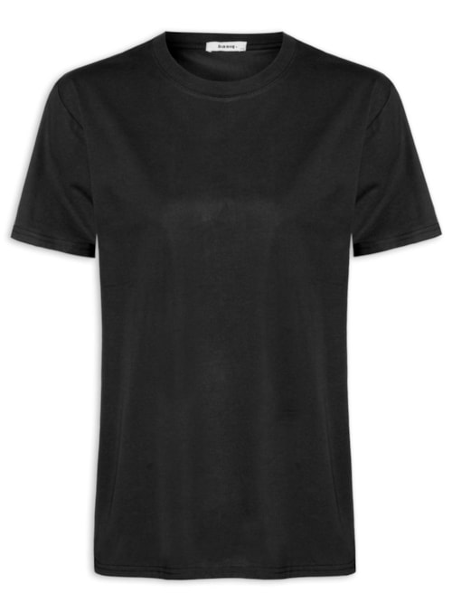 Camiseta Feminina Básica – Preto