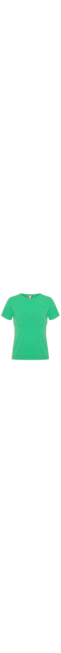 Camiseta Feminina Básica - Verde