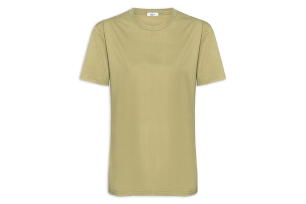 Camiseta Feminina Básica - Verde